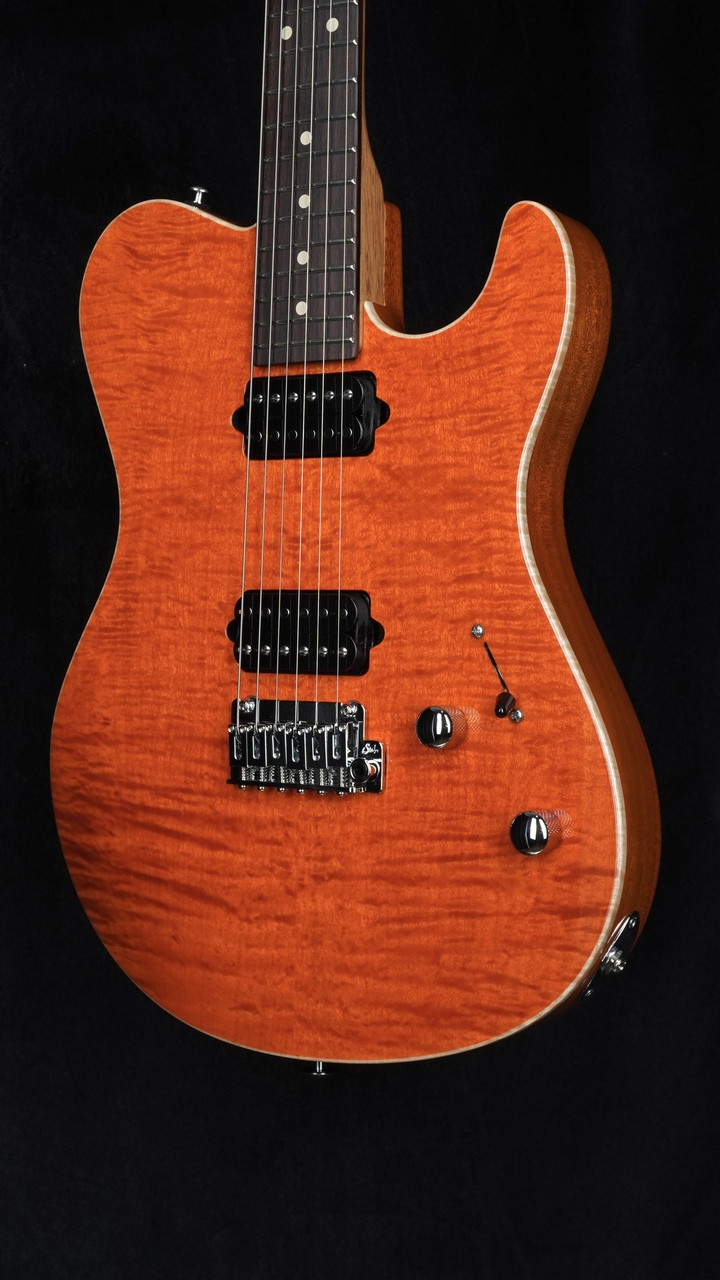 The Guitar Sanctuary | Suhr | Oso | Transparent Orange | Mahogany