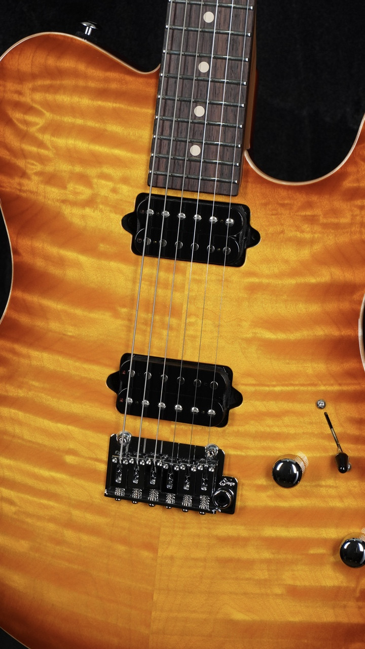 Suhr Oso in Tea Burst with Suhr 2-Post Tremolo