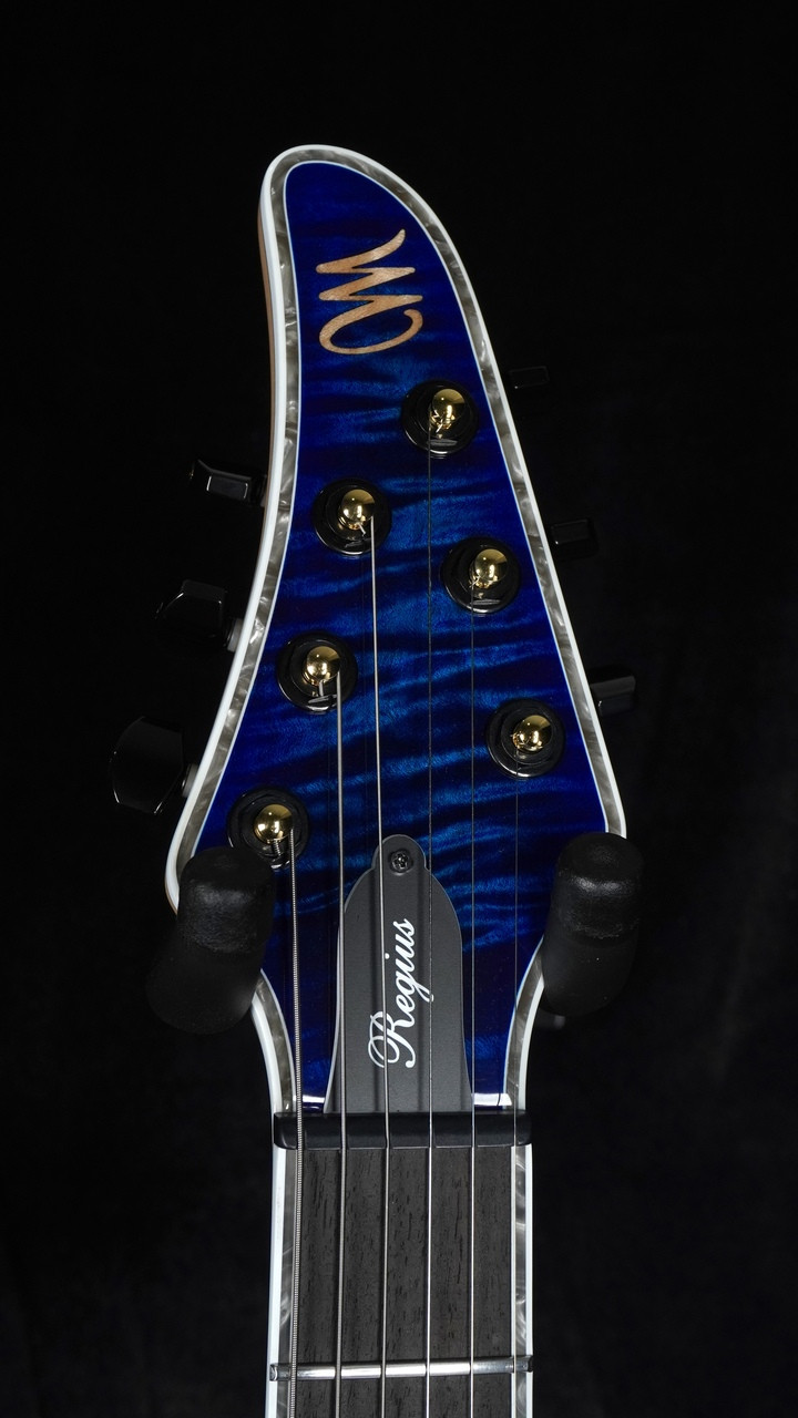 The Guitar Sanctuary | Mayones | Regius 6 | Infinite Blue Gloss