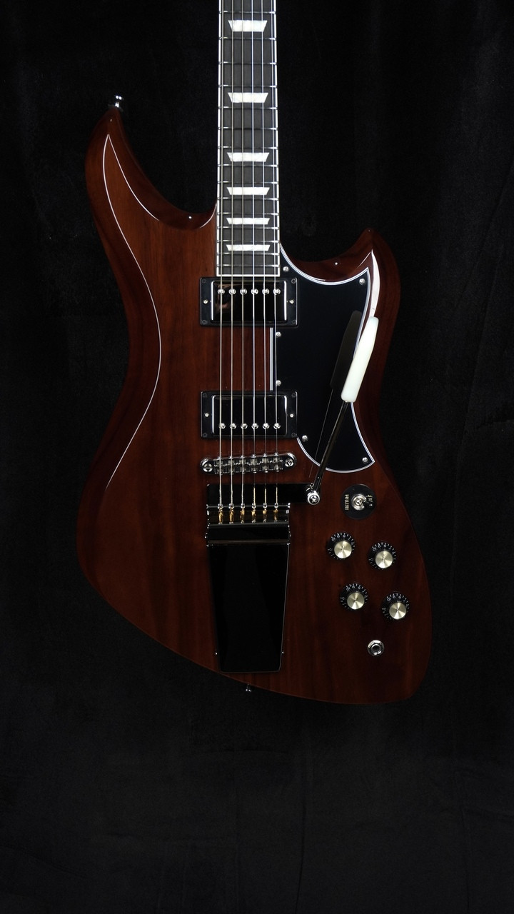 BilT Guitars El Hombre in Transparent Walnut