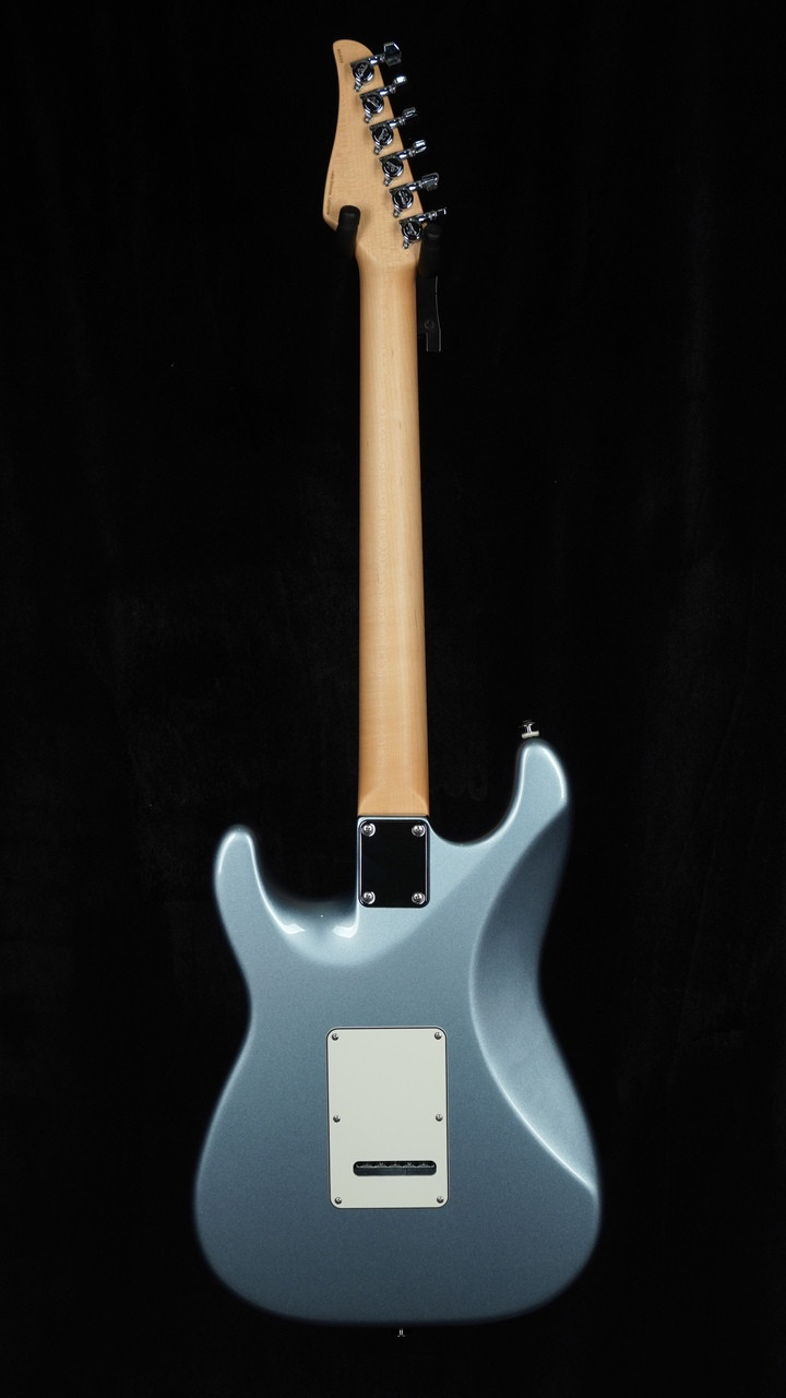 Suhr Classic S Plus in Ice Blue Metallic with HSS Pickup Configuration and Maple Fretboard