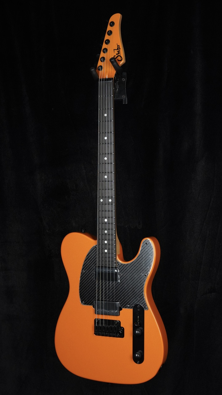 Suhr Andy Wood Signature Modern T HH Limited Edition in Arancio Orange - Whole Angle