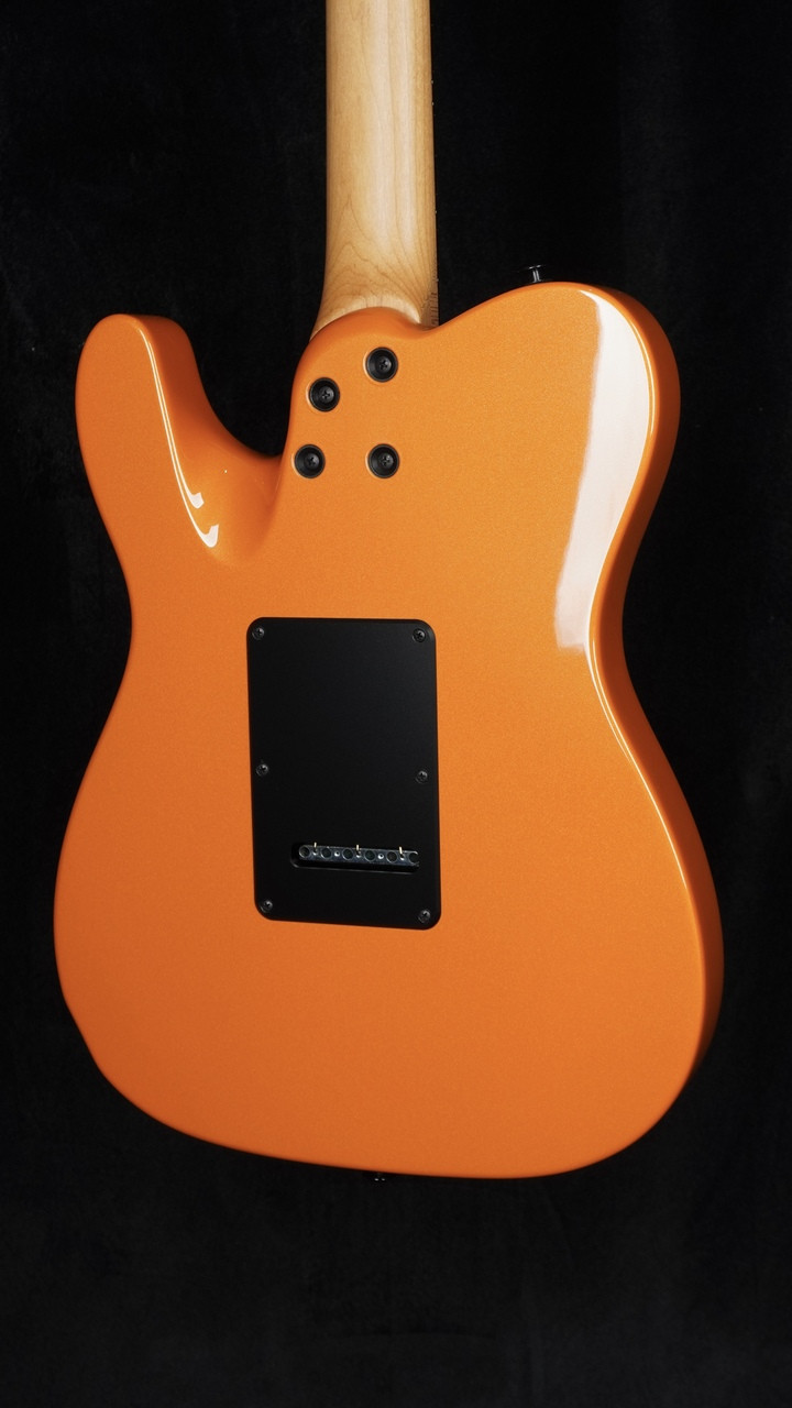 Suhr Andy Wood Signature Modern T HH Limited Edition in Arancio Orange - Back Close