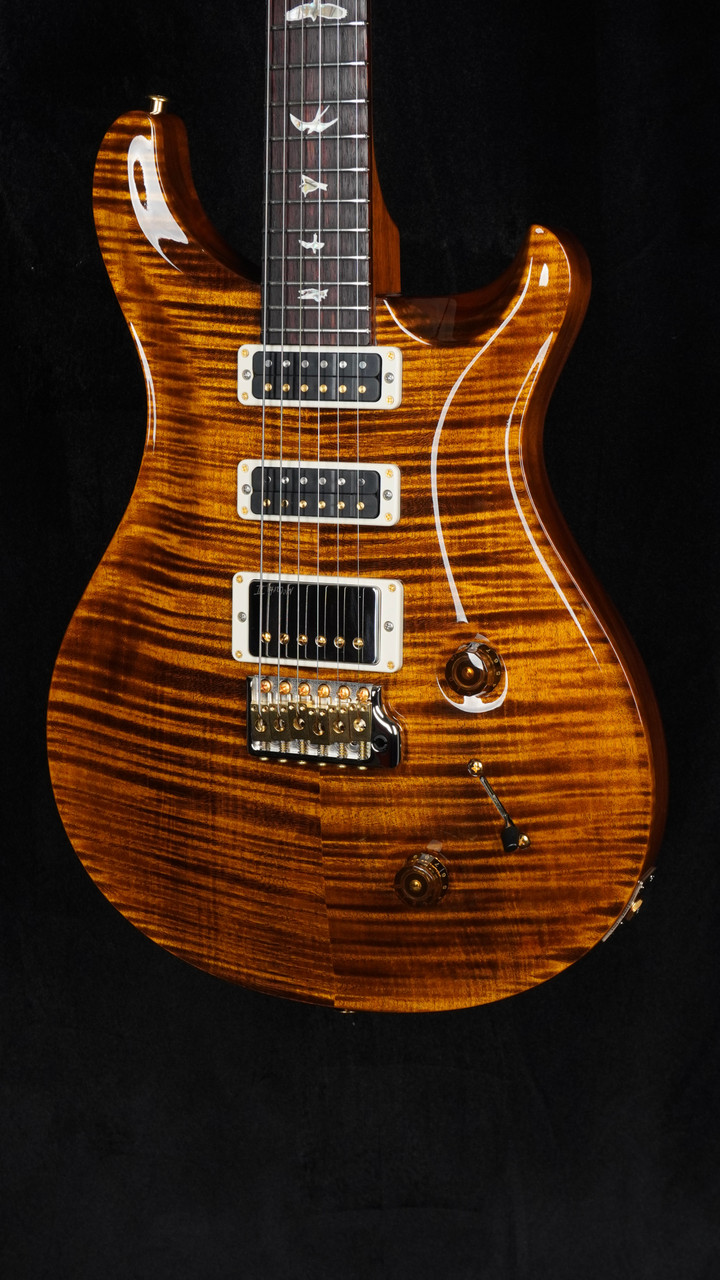 The Guitar Sanctuary | PRS Guitars | Studio | Black Gold | Flame