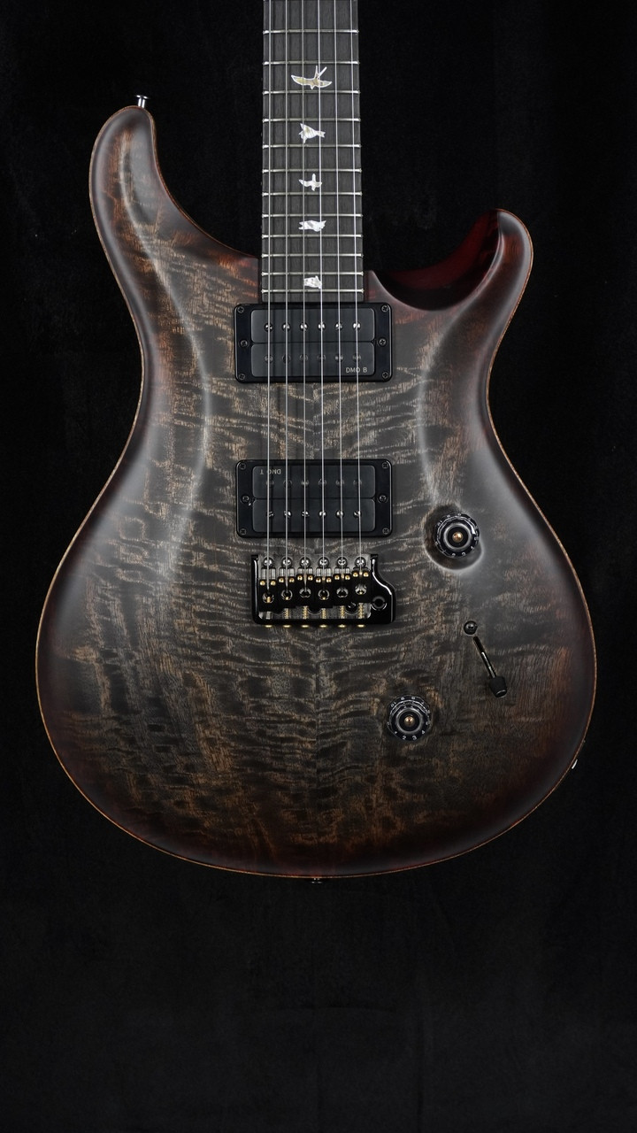 PRS 40th Anniversary Custom 24 Satin Limited Edition in Charcoal Cherry Burst