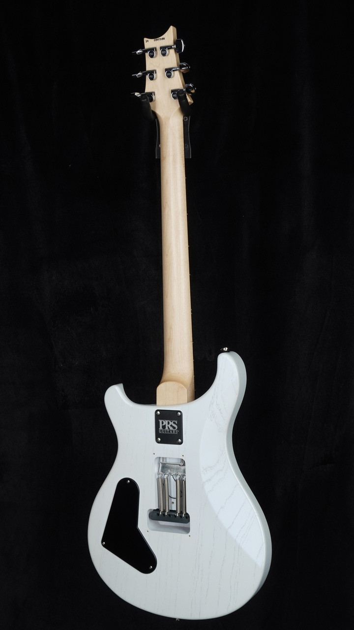 Preowned PRS CE 24-08 Swamp Ash Satin Limited Edition in Pearl White