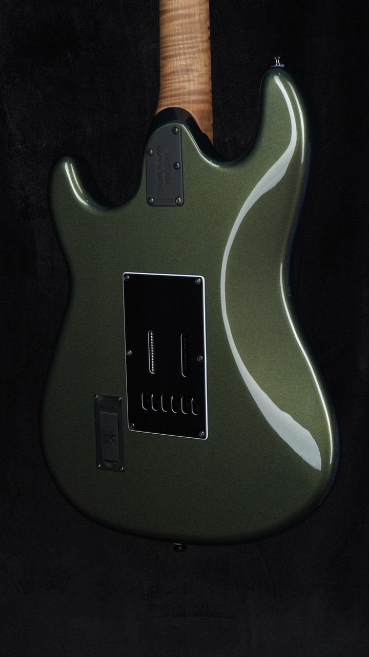 Preowned 2024 Music Man Cutlass HT SSS in Emerald Iris