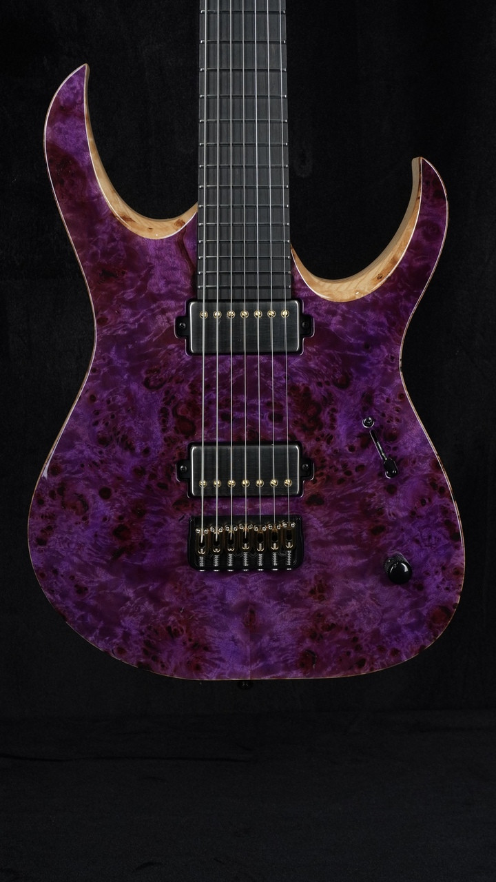 ギター MAYONES Duvell Elite 7 The Guitar Sanctuary | Mayones | Duvell Elite 7 | Transparent Purple