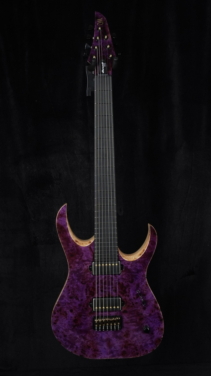 Mayones Duvell Elite 7 in Custom Trans Purple