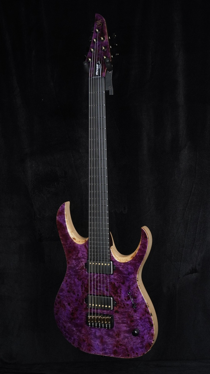 The Guitar Sanctuary | Mayones | Duvell Elite 7 | Transparent Purple