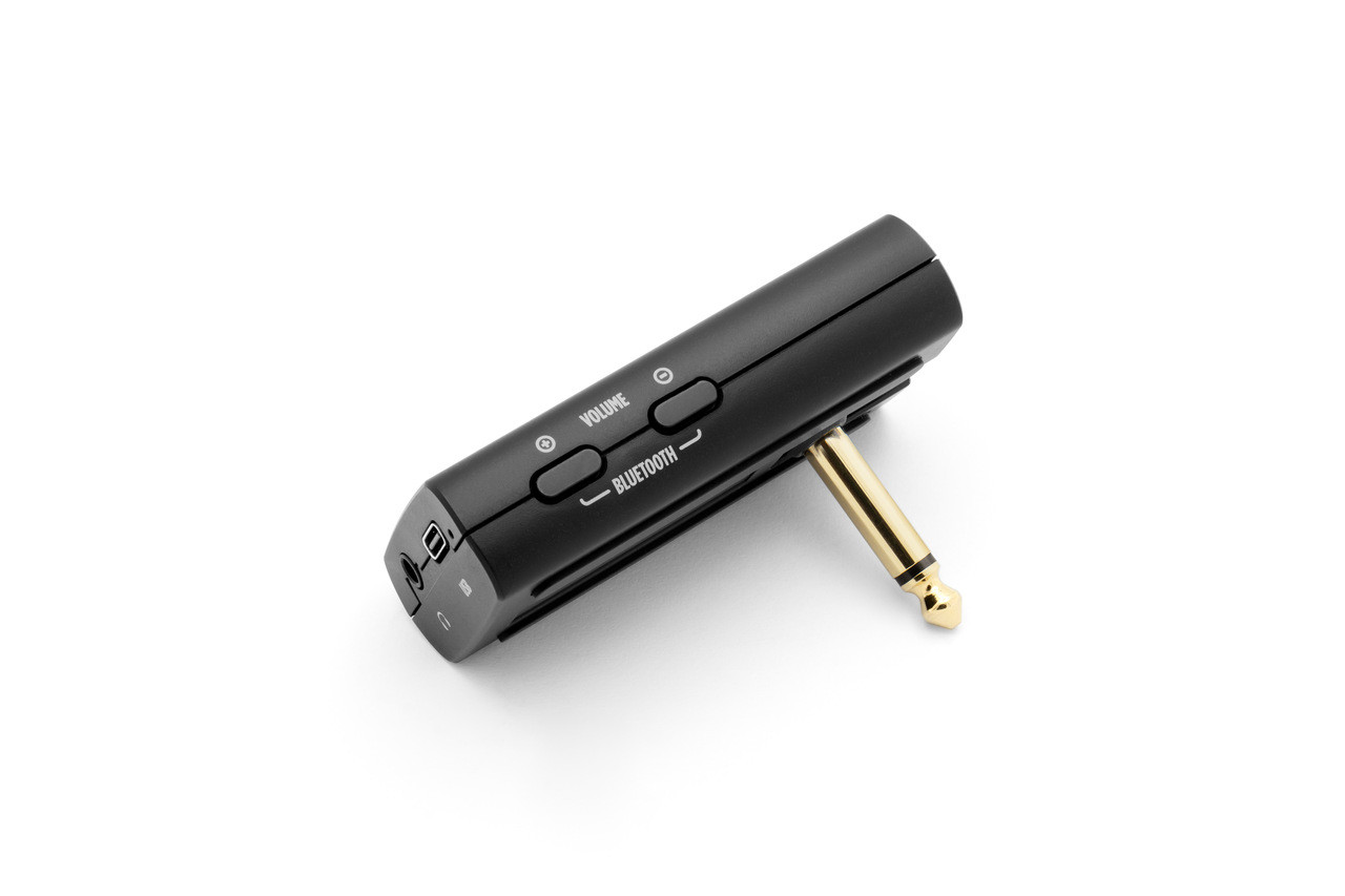 IK Multimedia TONEX Plug Bundle, the ultimate portable guitar and bass headphone amp with carrying pouch