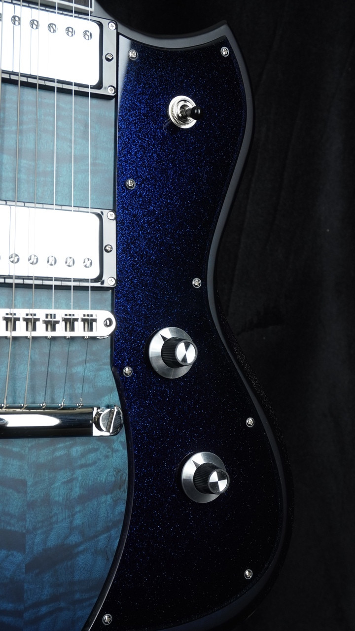 Dunable Yeti Custom in Blue to Black Burst