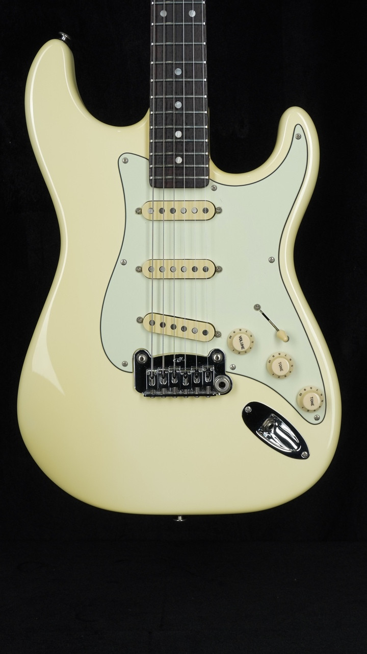 Preowned USA G&L Legacy in Vintage White with Rosewood Fretboard