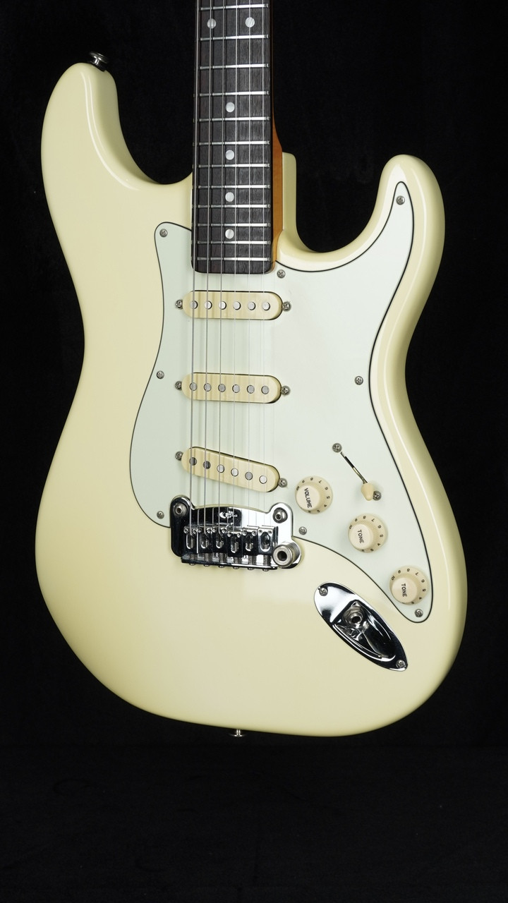 Preowned USA G&L Legacy in Vintage White with Rosewood Fretboard