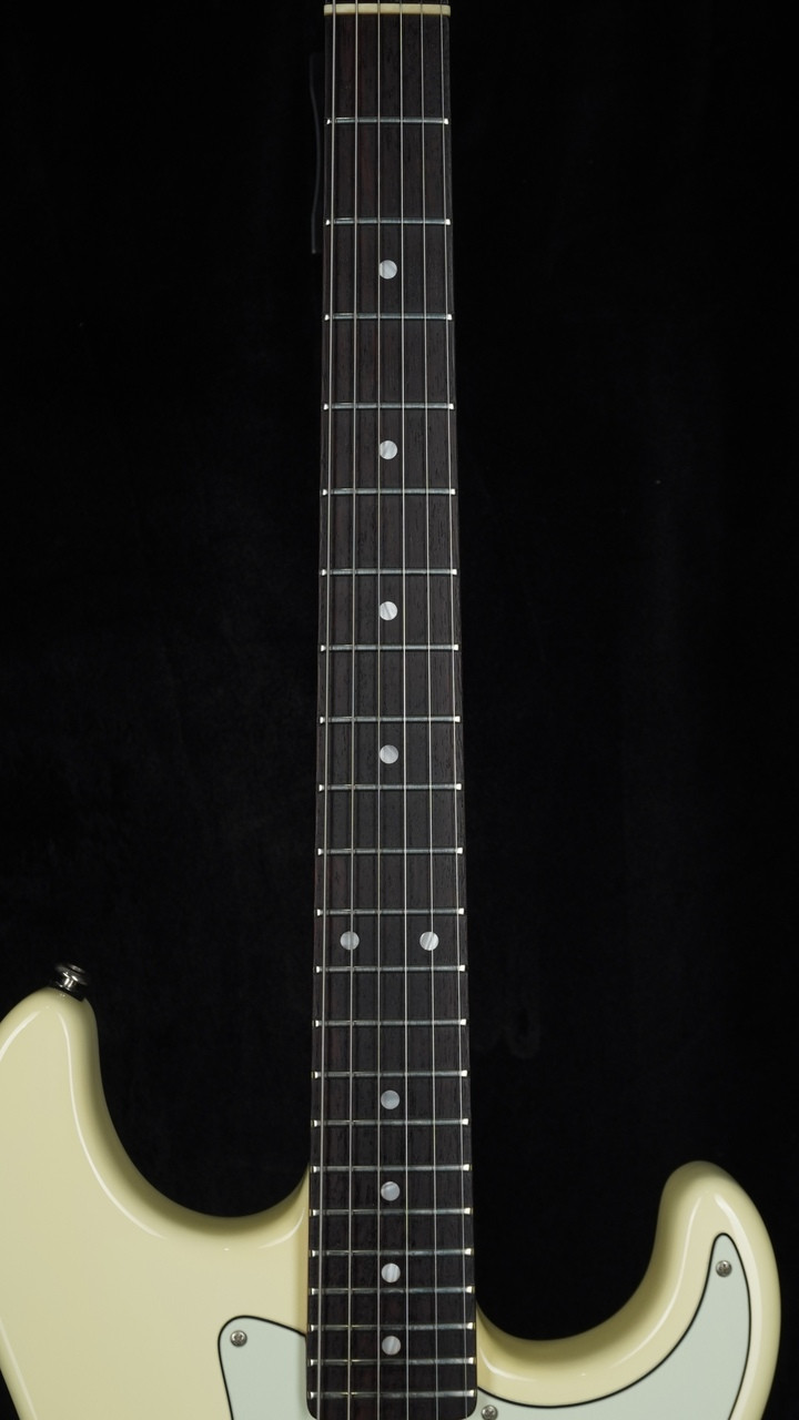 Preowned USA G&L Legacy in Vintage White with Rosewood Fretboard