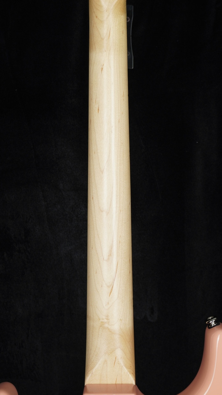 Preowned USA G&L Legacy in Sunset Coral with Maple Fretboard