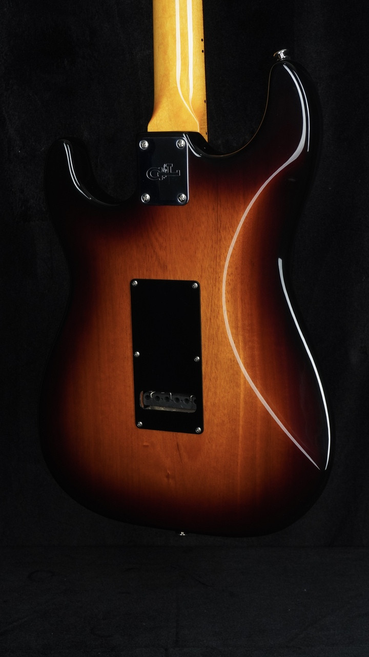 Preowned USA G&L S-500 in Sunburst with Rosewood Fretboard