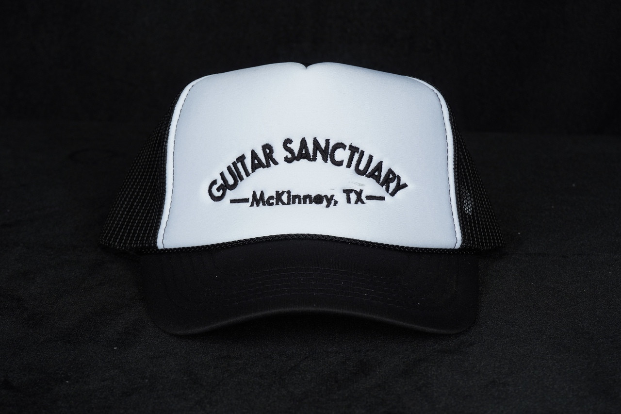 The Guitar Sanctuary Trucker Hat "Garage Logo"/Black