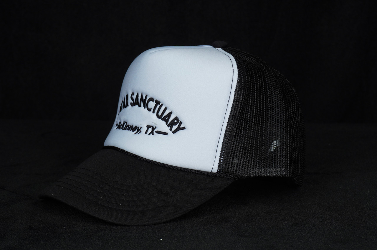 The Guitar Sanctuary Trucker Hat "Garage Logo"/Black