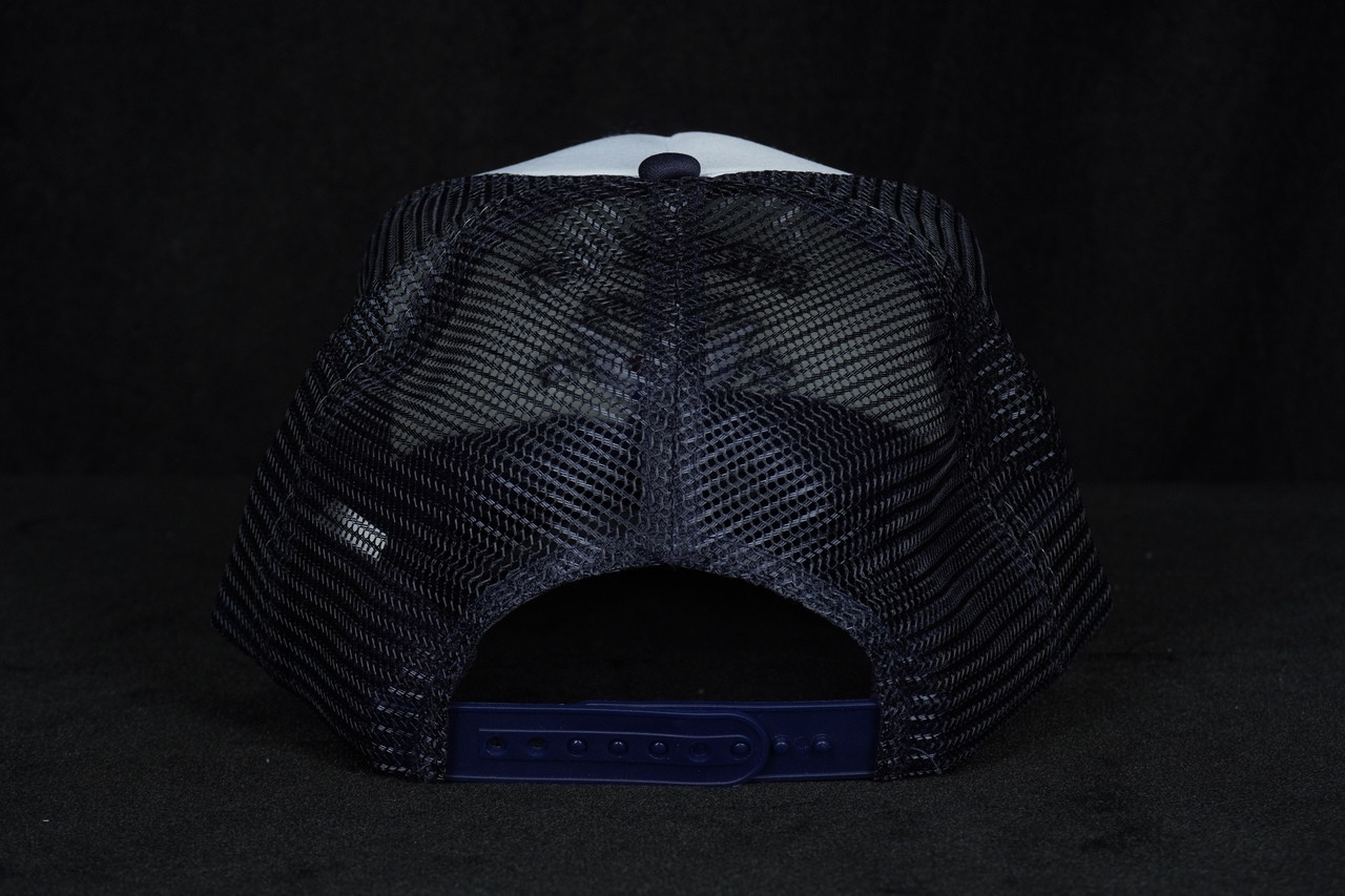 The Guitar Sanctuary Trucker Hat "Wings Logo"/Blue