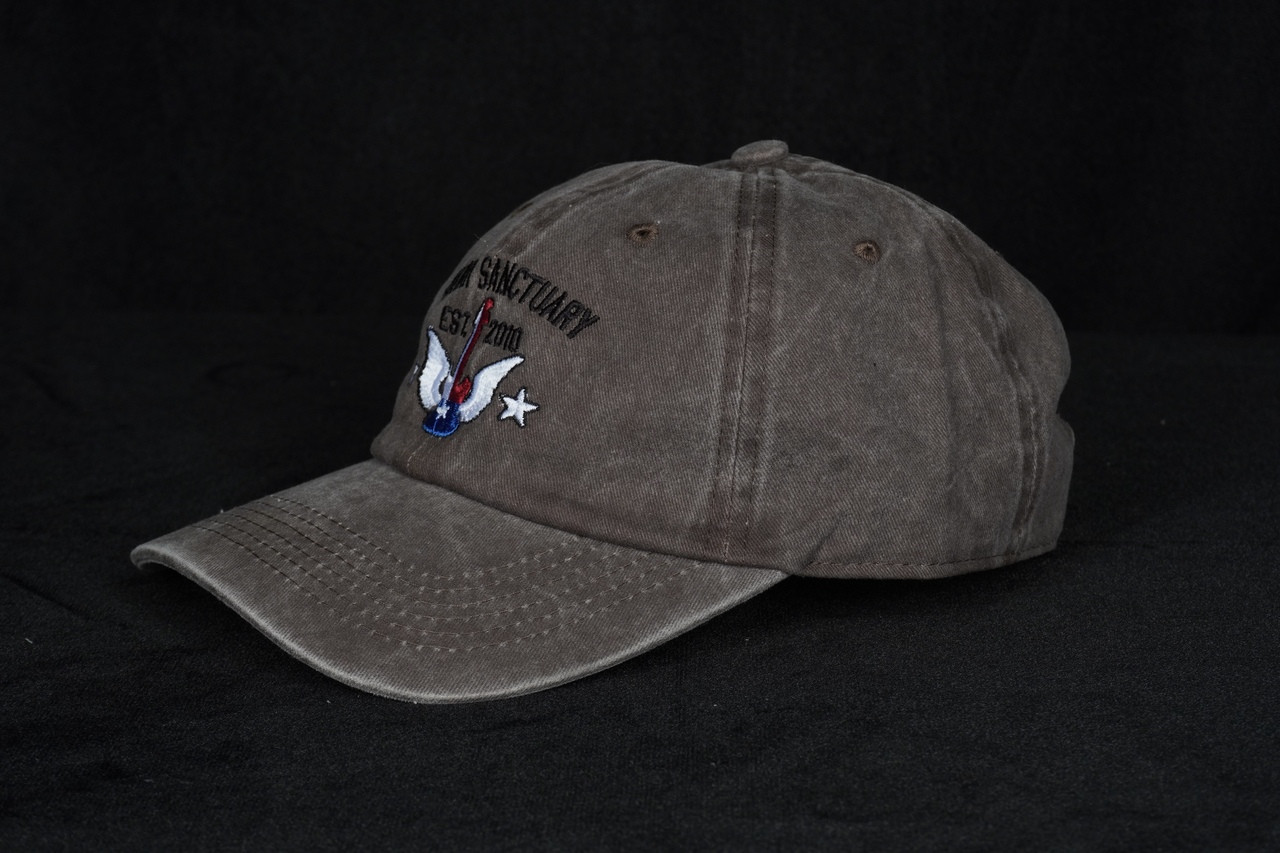 The Guitar Sanctuary Dad Hat "Wings Logo"/Umber