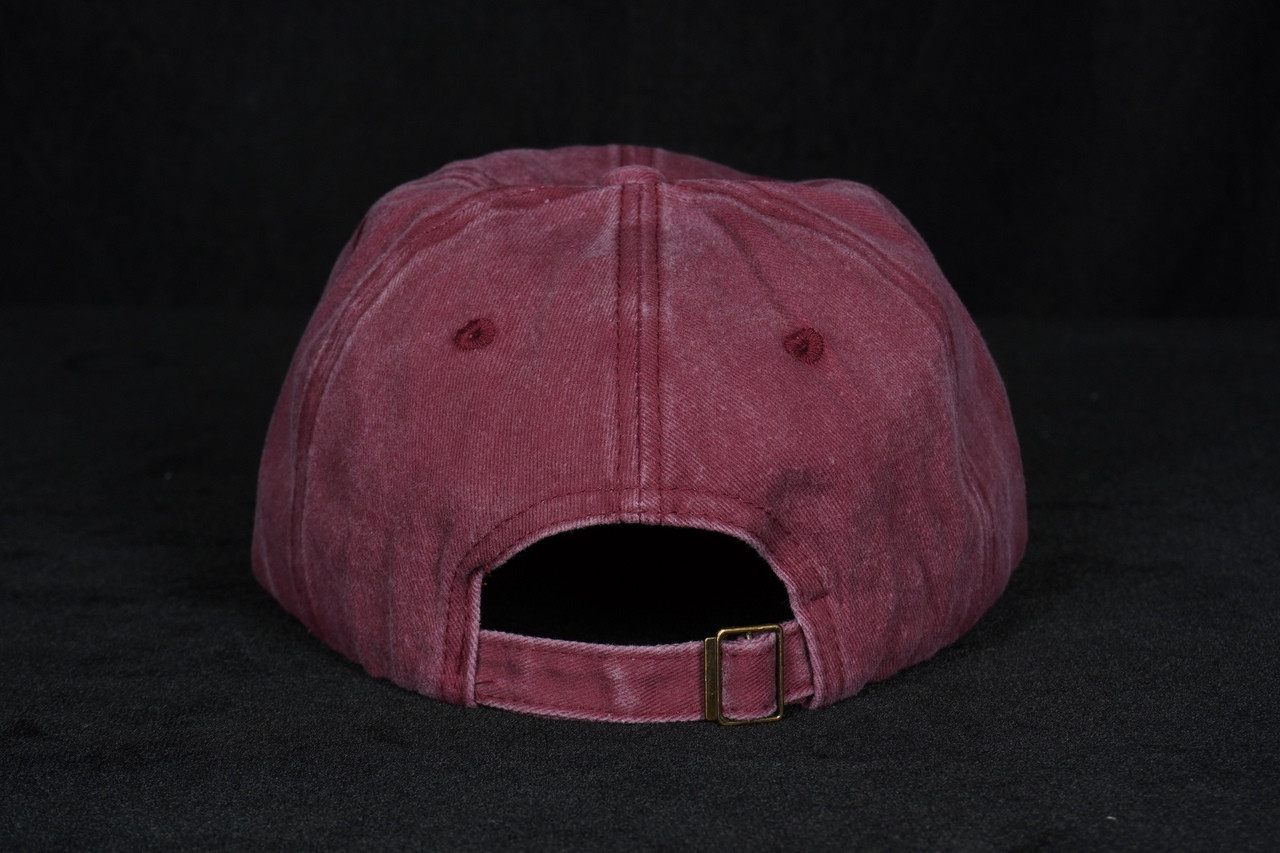 The Guitar Sanctuary Dad Hat "Wings Logo"/Maroon