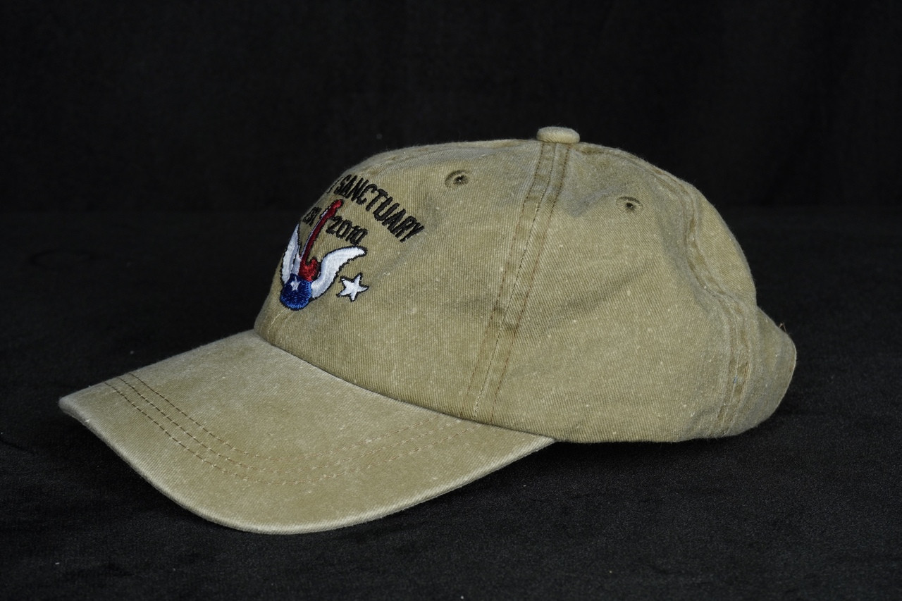 The Guitar Sanctuary Dad Hat "Wings Logo"/Olive