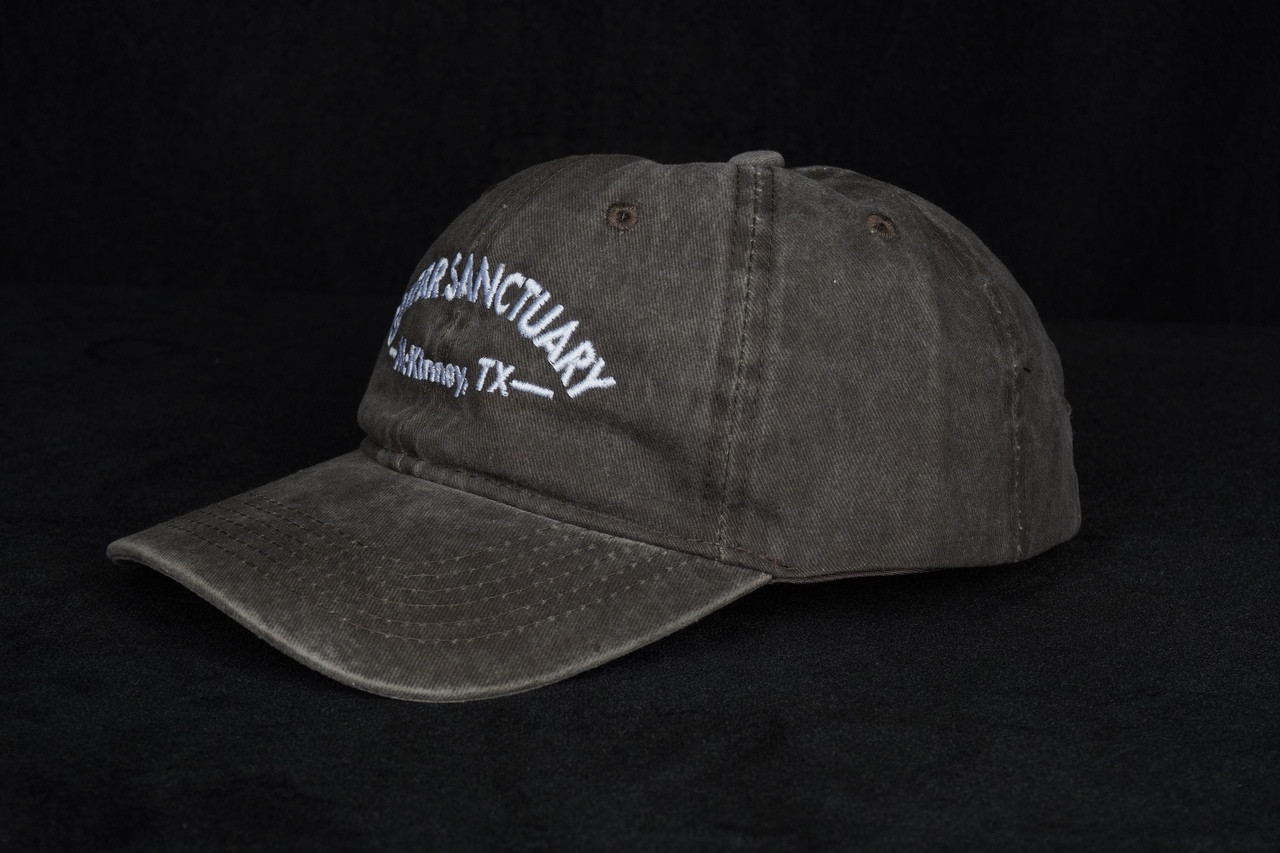 The Guitar Sanctuary Dad Hat "Garage Logo"/Umber