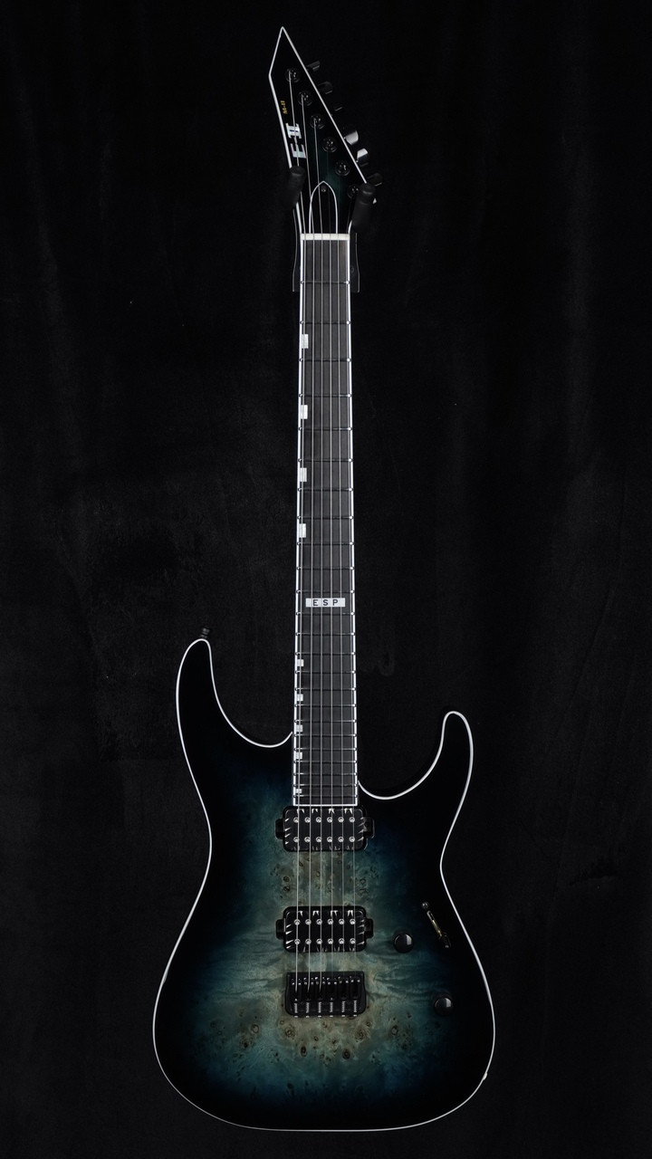 ESP E-II M-II HT in Mercury Blue with BKP