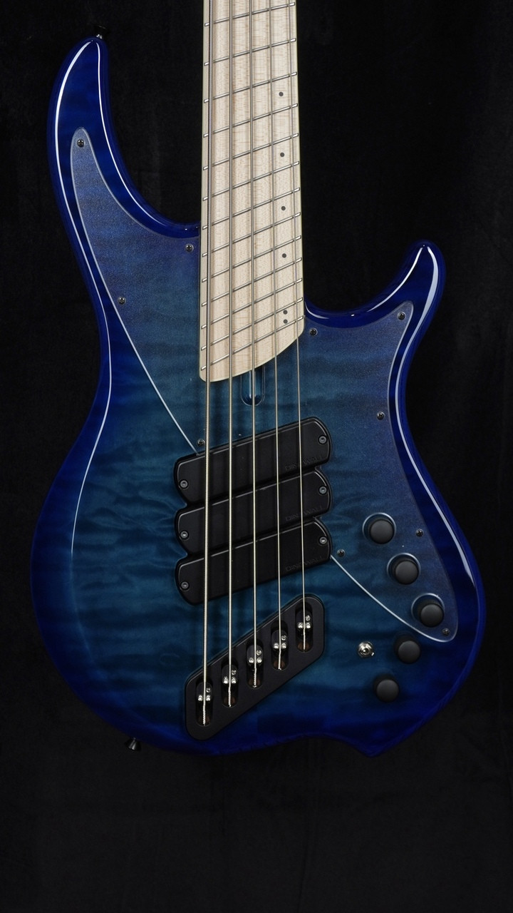 Dingwall Combustion Nashville Edition 5-String in Indigoburst with Maple Fretboard