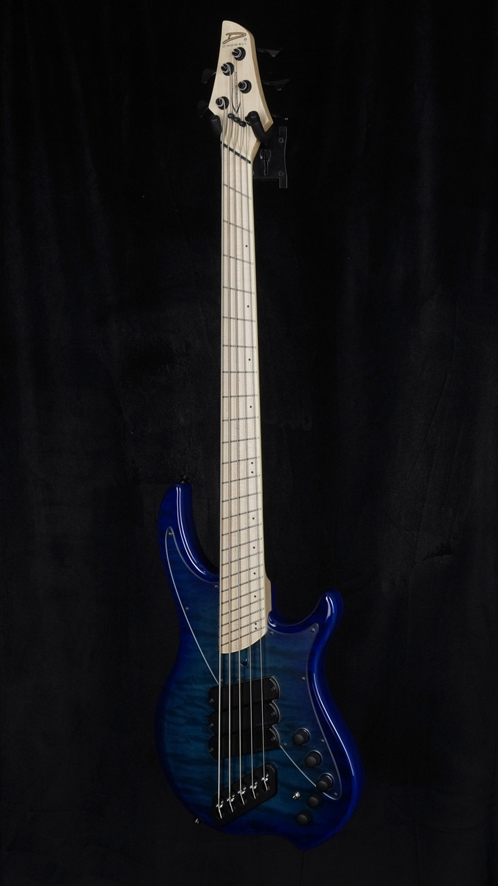 Dingwall Combustion Nashville Edition 5-String in Indigoburst with Maple Fretboard