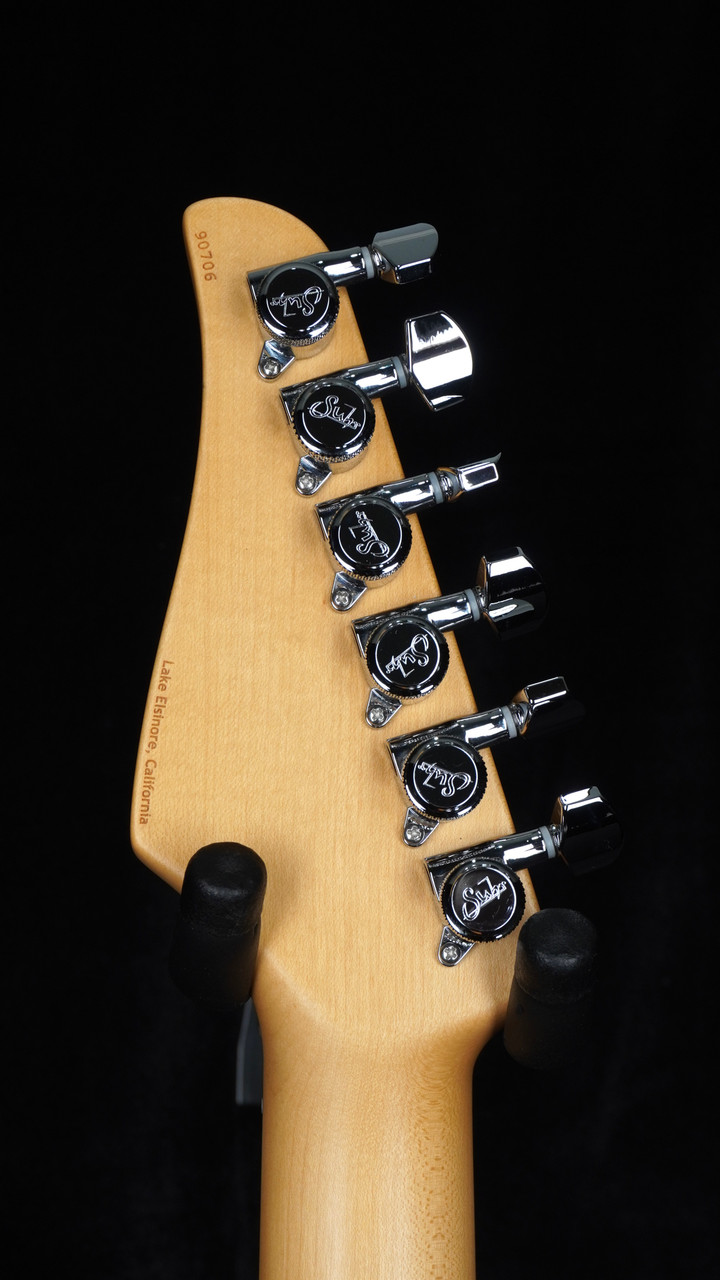 Suhr Classic S Plus in Porsche Red with HSS Pickup Configuration and Rosewood Fretboard