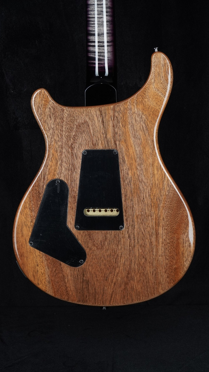 PRS | Wood Library | Custom 24 | Charcoal Purple Stained Maple