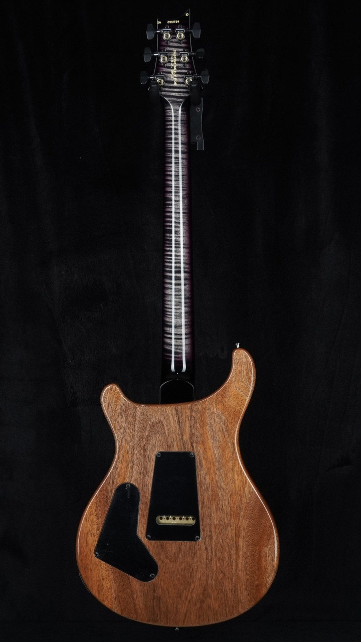 PRS | Wood Library | Custom 24 | Charcoal Purple Stained Maple