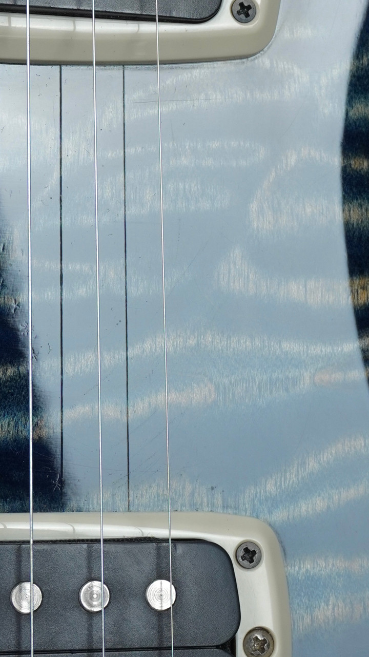 Preowned 2013 PRS Artist Package Paul's Guitar with Quilt Top in Faded Blue Jean