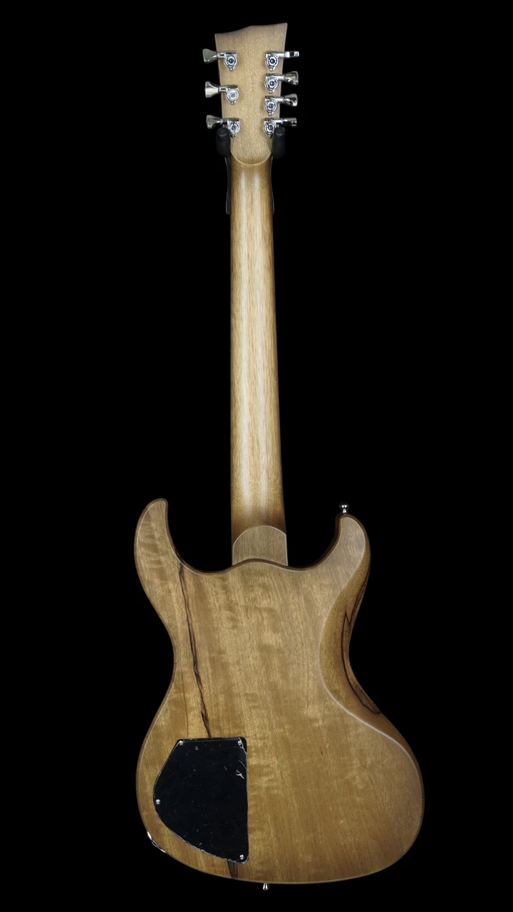 Dunable USA Gnarwhal 7 String Custom in Black Limba Aged Natural