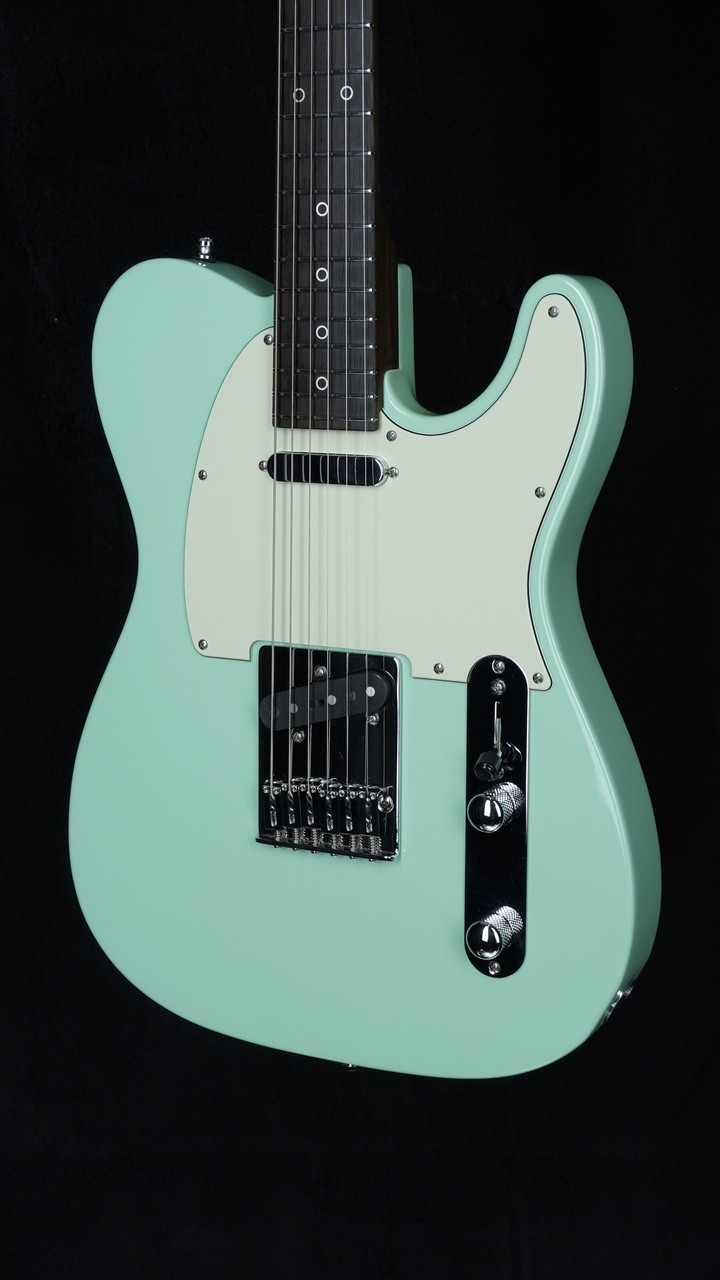 Preowned Suhr Custom Classic T in Surf Green with Rosewood Neck