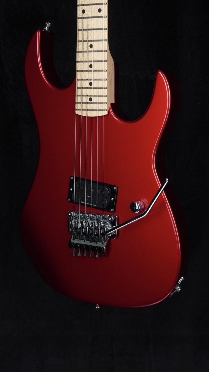 Preowned BC Rich Legacy Gunslinger in Candy Red - Angle