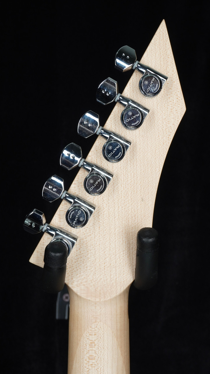 Preowned BC Rich Legacy Gunslinger in Candy Red - headstock back