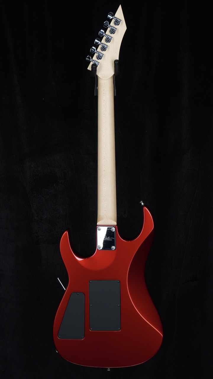 Preowned BC Rich Legacy Gunslinger in Candy Red - Back Whole
