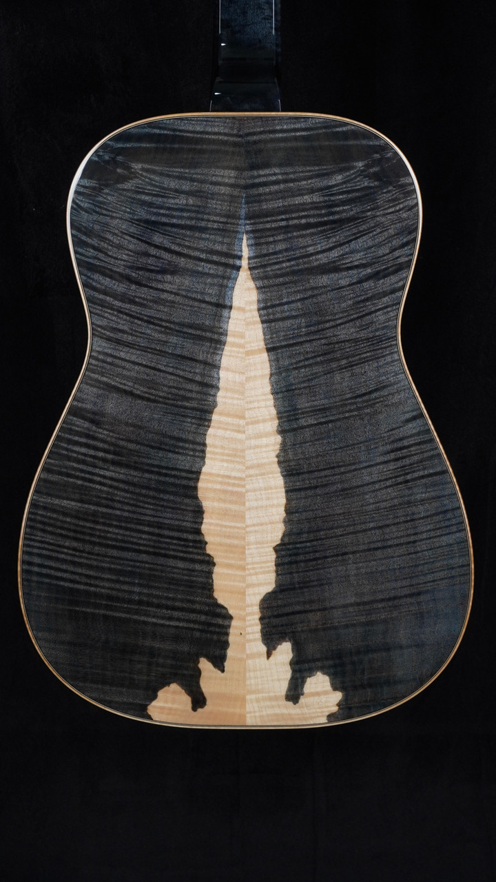 Beard E-Model Squareneck Resonator in Custom 2-Tone Midnight Blue with Fishman Electronics