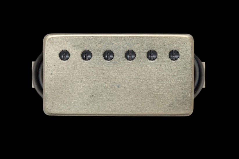 Bare Knuckle Pickups Ragnarok 6 String Set - Raw Nickel/Black Screws