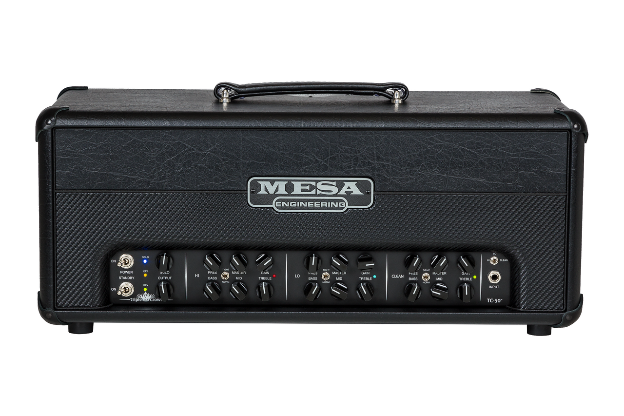 Open Box Demo Mesa Boogie Triple Crown TC-50 Head in Black Taurus