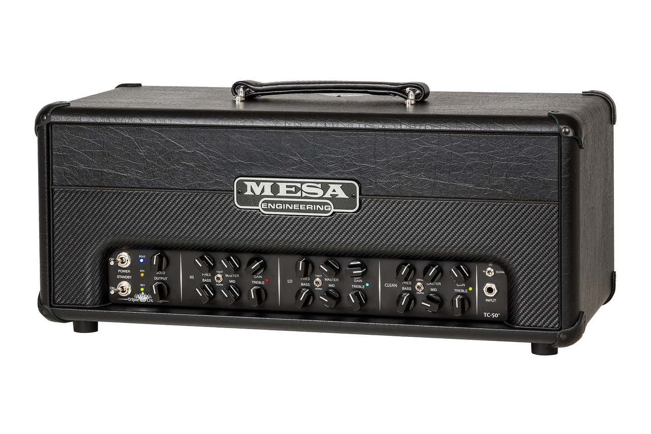 Open Box Demo Mesa Boogie Triple Crown TC-50 Head in Black Taurus