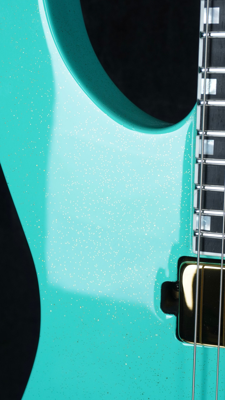 ESP USA M-II NTB FR - Midori Gold Sparkle - EMG 81X/85X | The