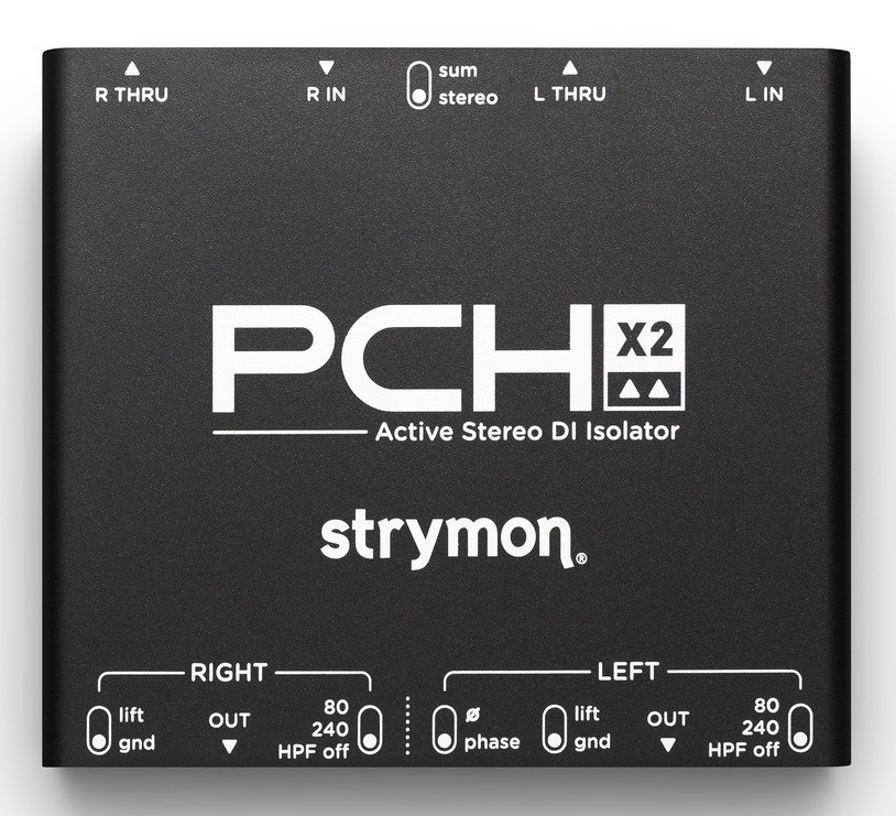 Strymon PCH X2 Active Stereo Direct Interface & Isolator