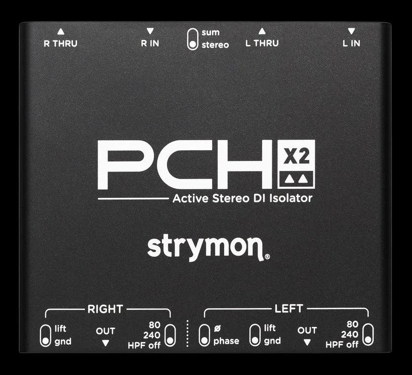 Strymon PCH X2 Active Stereo Direct Interface & Isolator