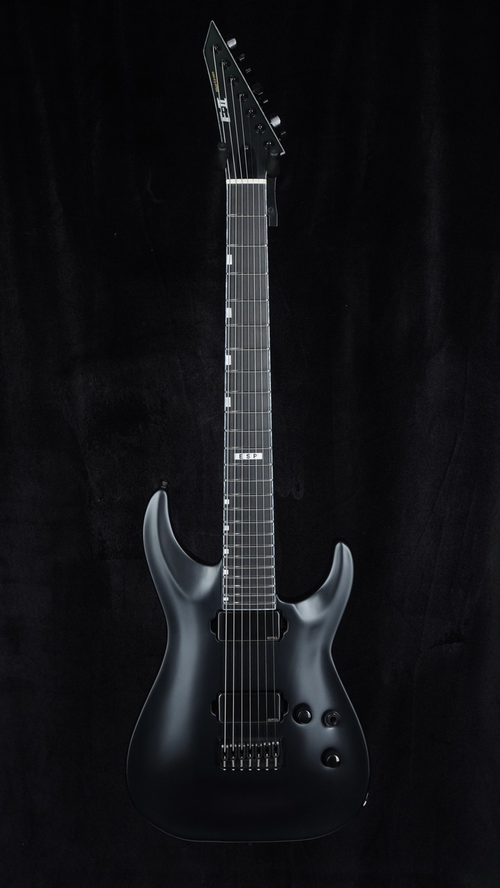 ESP E-II Horizon NT- B HIPSHOT 7 String in Matte Black