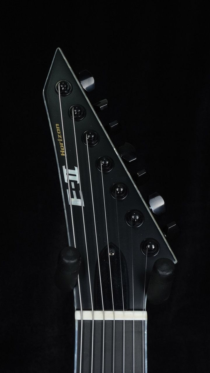 ESP E-II Horizon NT- B HIPSHOT 7 String in Matte Black