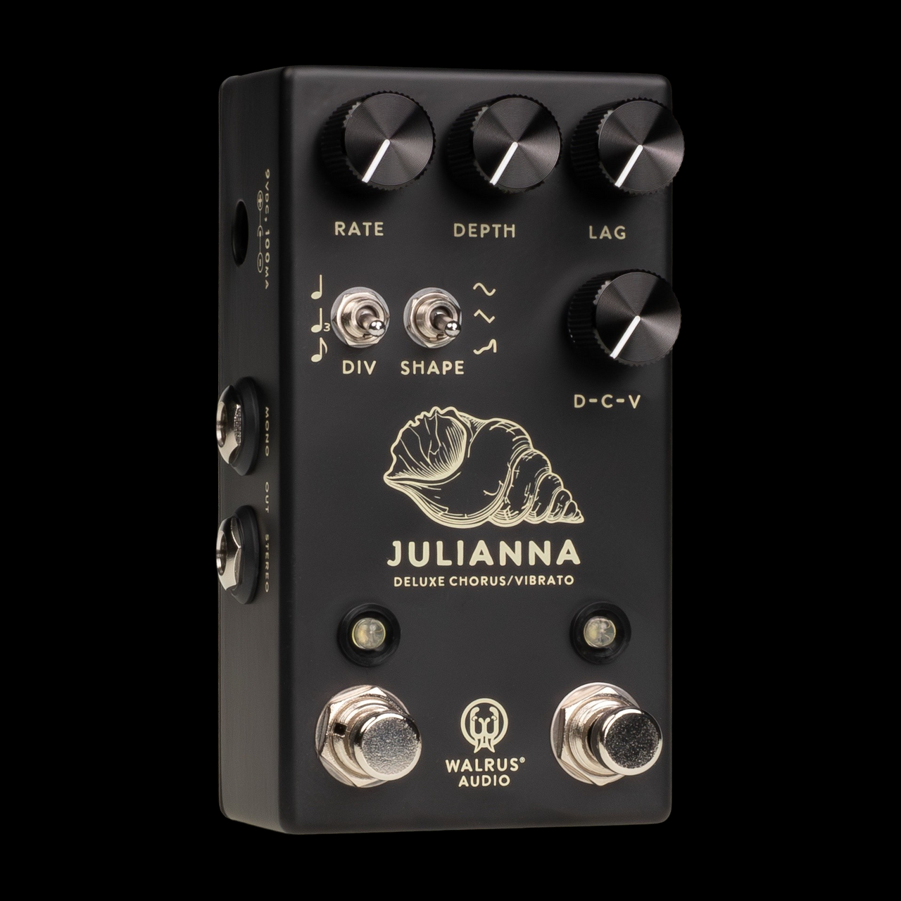 Walrus Audio Julianna Deluxe Chorus and Vibrato Black